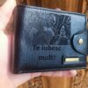 portofel personalzat cu poza si text